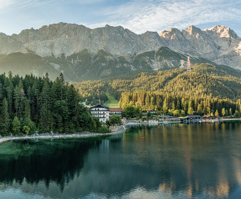 Urlaub am Eibsee: Im 4 Sterne Hotel Eibsee - Der Eibsee